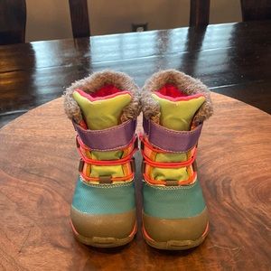 See Kai Run toddler girl winter boots size 8